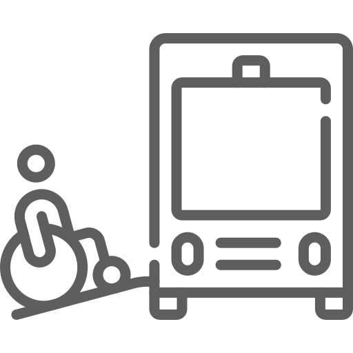 ADA accessible bus icon